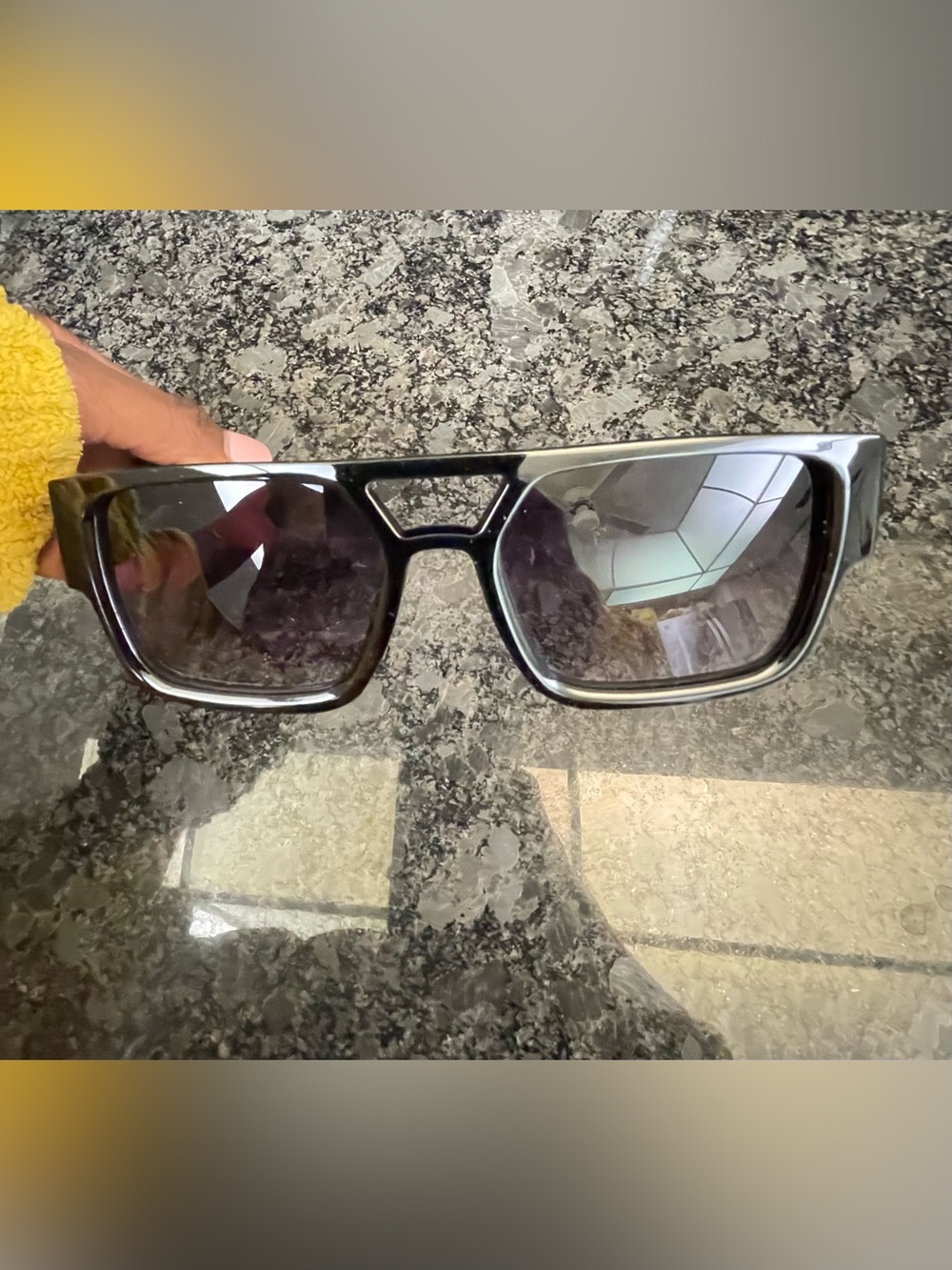 Louis Vuitton Oversized Rectangular Sunglasses